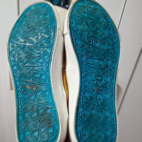 Blowfish Malibu Marley women's Slip On shoes Sunrise Color Washed Canvas sz 8.5 - Picture 11 of 12